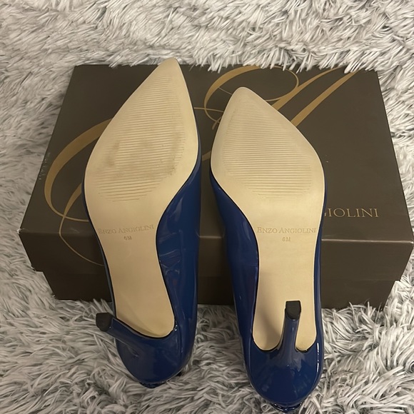 COPY - Enzo Angiolini blue pointy toe size 6 - Picture 4 of 4